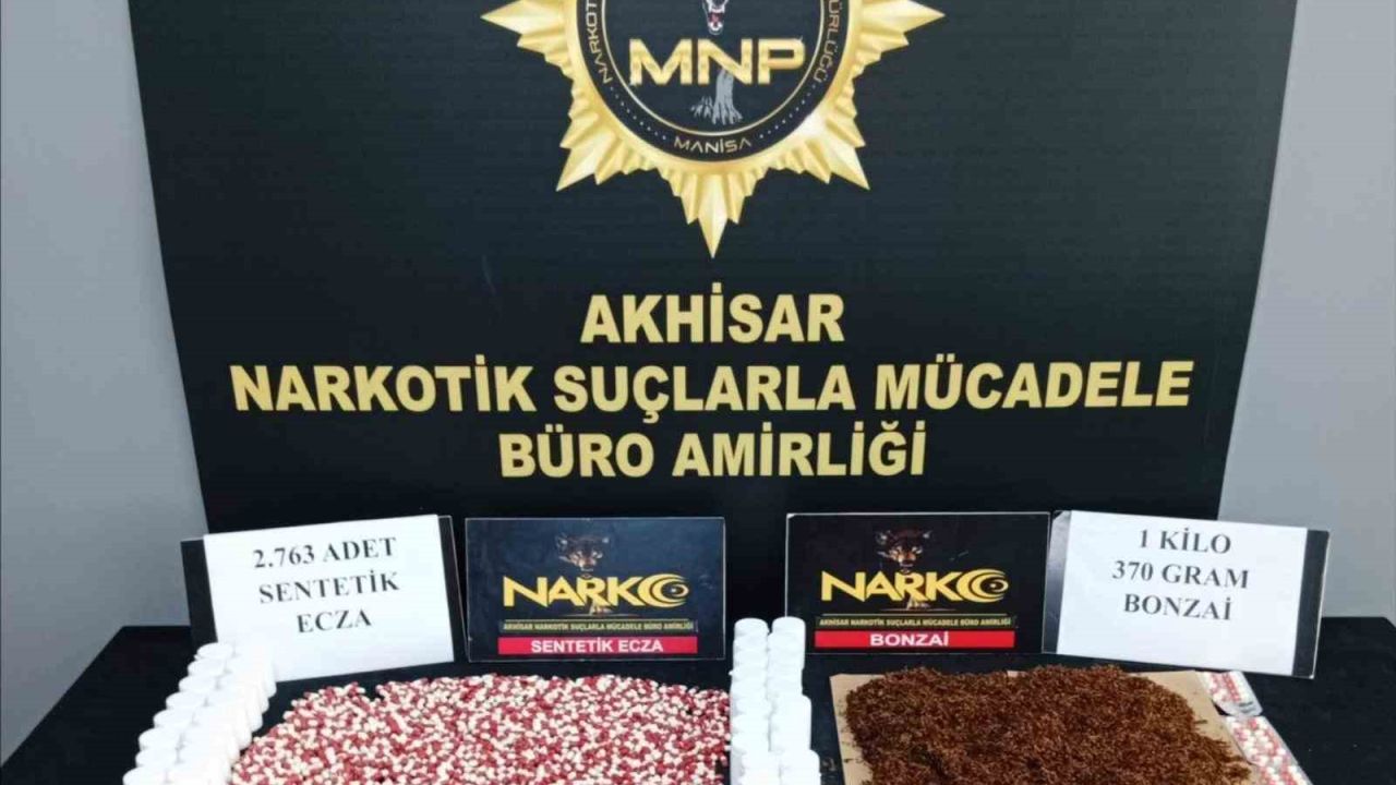 Manisa’da uyuşturucu operasyonu: 21 tutuklama