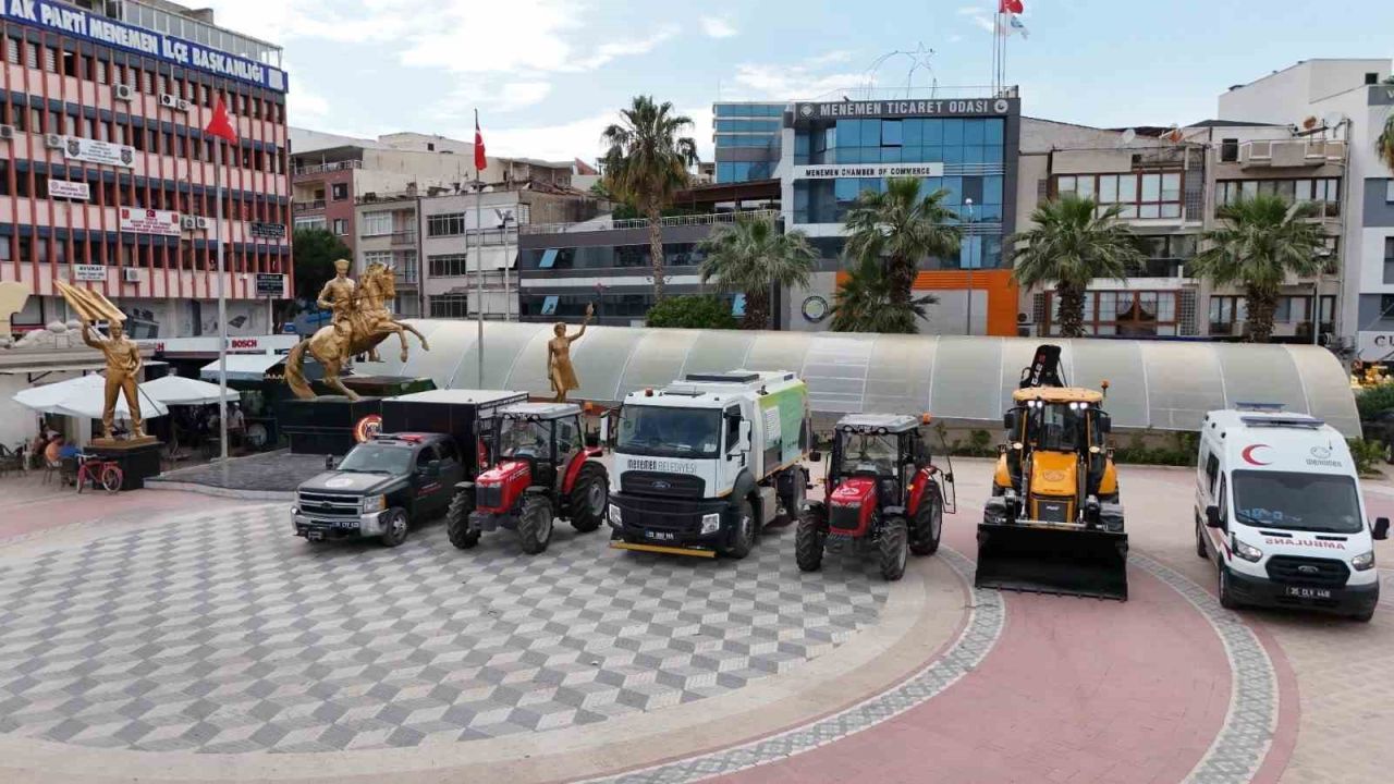 Menemen Belediyesi, araç filosunu büyütüyor