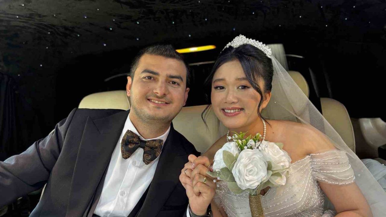 Menteşe’den Vietnam’a uzanan aşk mutlulukla taçlandı