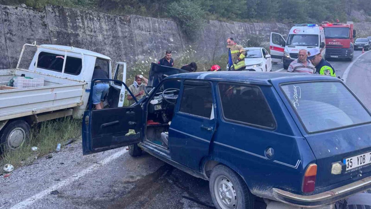 Milas’ta trafik kazası: 2 yaralı
