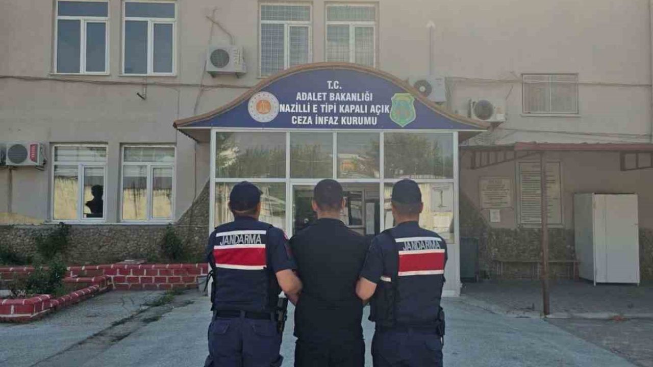 Nazilli’de uyuşturucu suçundan aranan hükümlü yakalandı