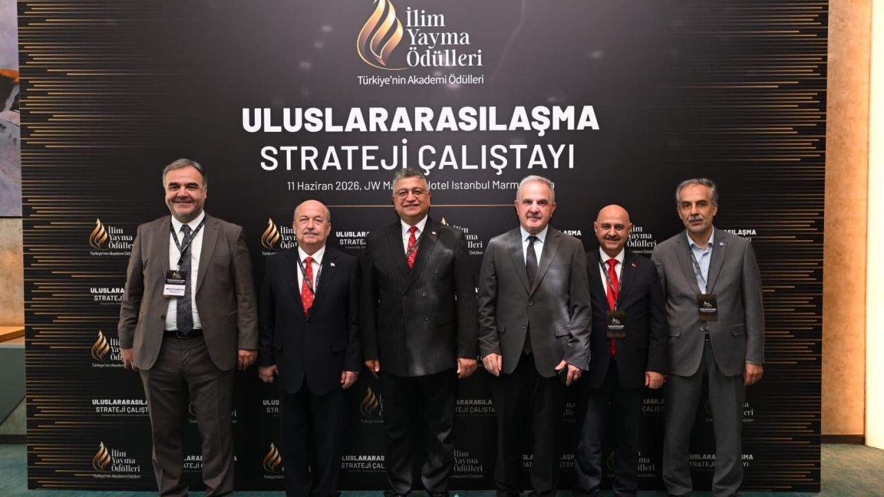 Rektör Prof. Dr. Musa Alcı, "Uluslararasılaşma Strateji Çalıştayı"na katıldı