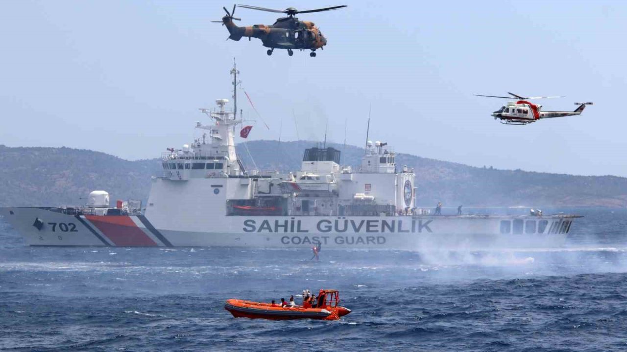 Sahil Güvenlik Komutanlığının ’Deniz Aslanları’ göz doldurdu