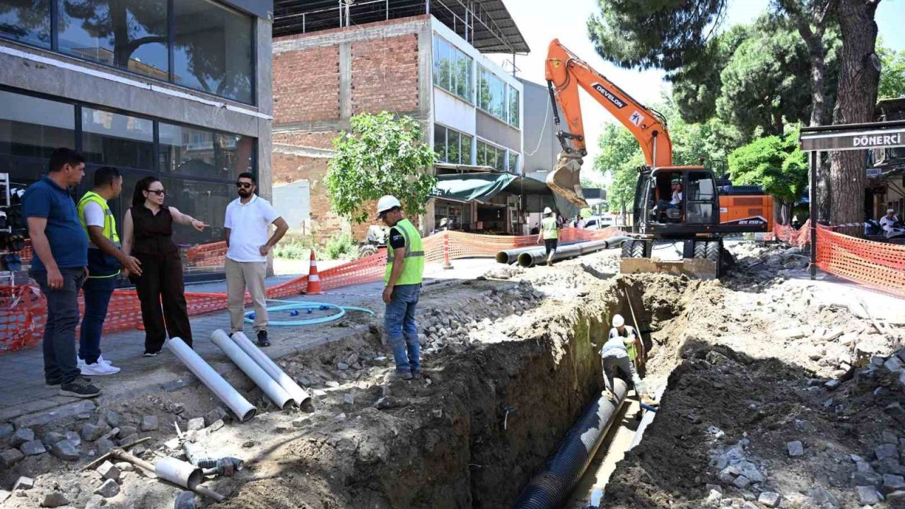 Salihli’nin kalbi baştan aşağı yenileniyor