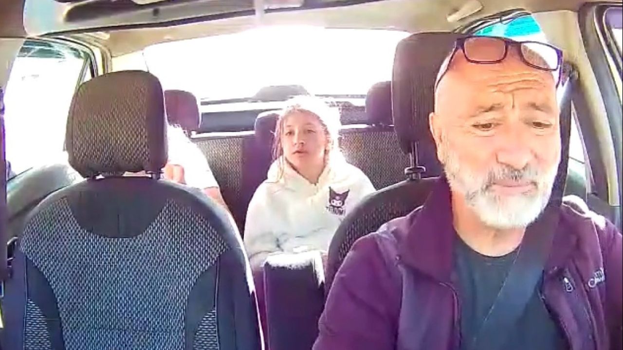 Taksici, minik kızın hayatını dakikalar içerisinde kurtardı