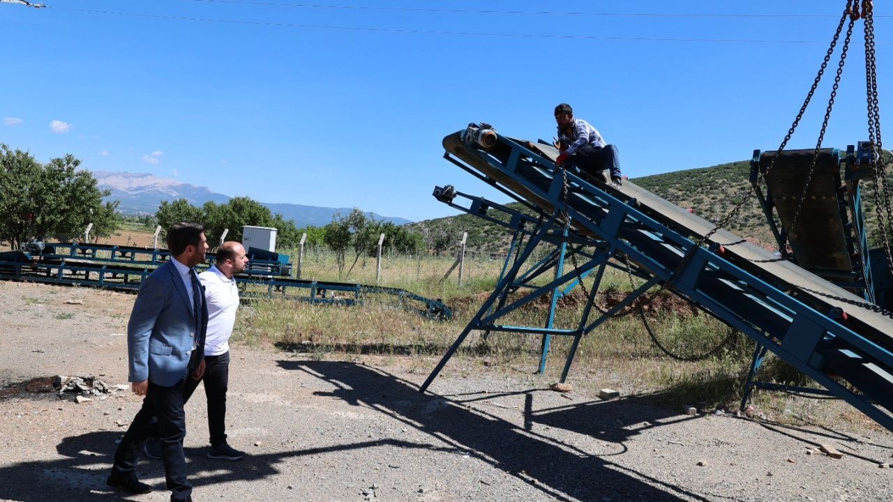 Tavas Belediyesinin üretim tesisi hizmete hazırlanıyor