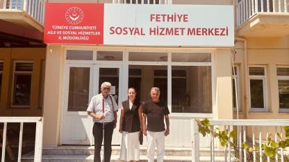 Türkiye Görme Engelliler Derneği Muğla Şube Başkanı Fethiye’de Kurumları Ziyaret Etti