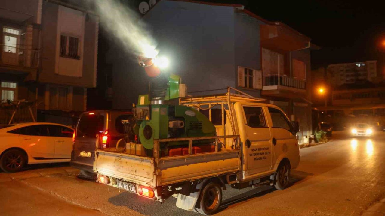 Uşak Belediyesinden vektörle mücadele seferberliği