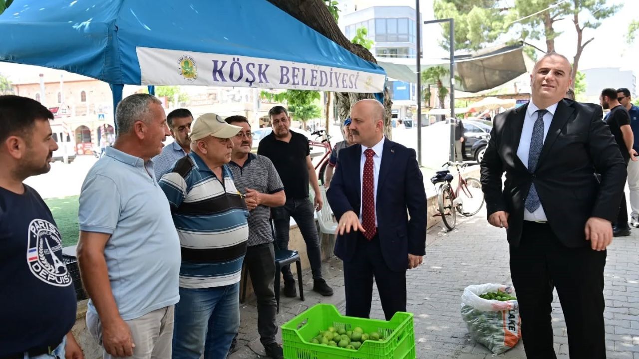 Vali Varol, Köşk’te üretim, yatırım ve sosyal projeleri inceledi