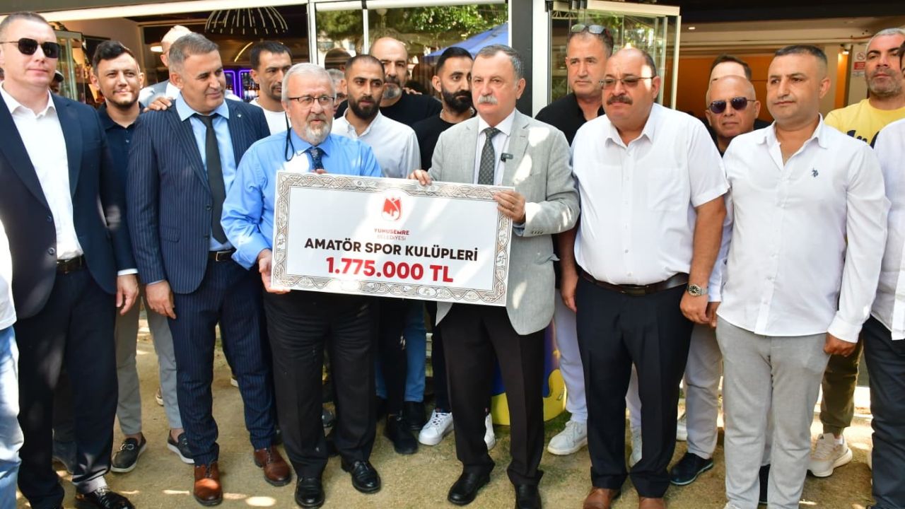 Yunusemre’den amatör spora 1 milyon 775 bin TL’lik destek