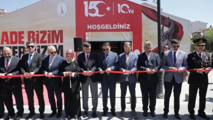 15 Temmuz’un hafızası Kütahya Zafer Meydanı’nda yaşatılıyor