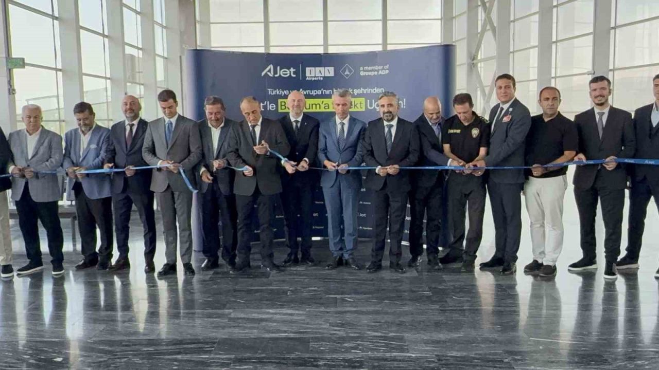 Ajet, Milas-Bodrum Havalimanı’ndan Avrupa’ya direkt seferlere başladı