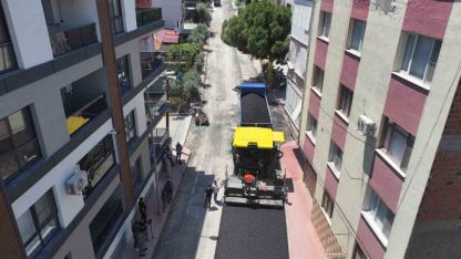 Alaşehir’de 3 bin tonluk asfalt hamlesi