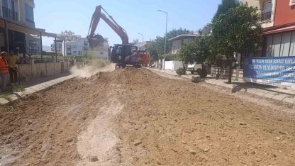 Aydın’ın dört bir yanında yol çalışmaları sürüyor