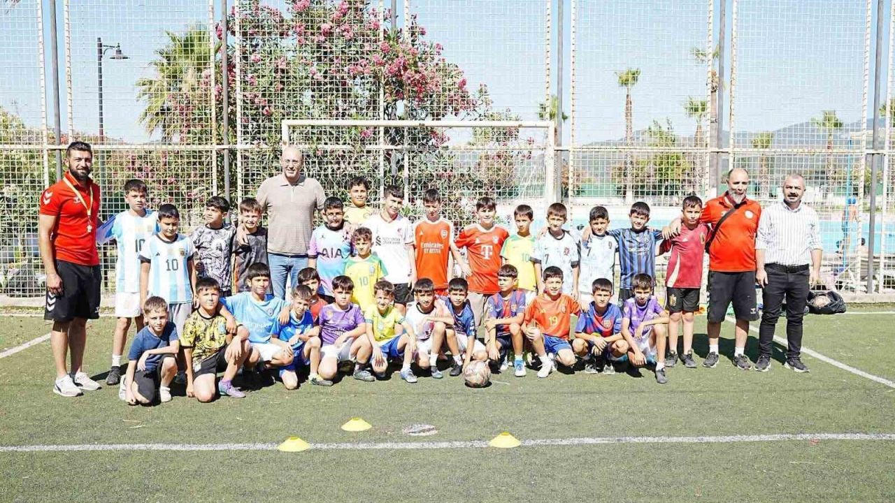 Başkan Zencirci, yaz spor kurslarını ziyaret etti