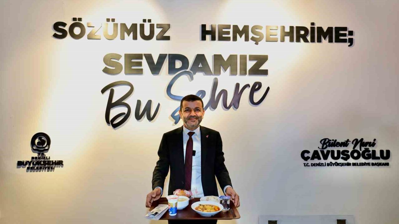 Denizli’de Kent Lokantalarına ilk 6 ayda 164 binden fazla öğün servis edildi