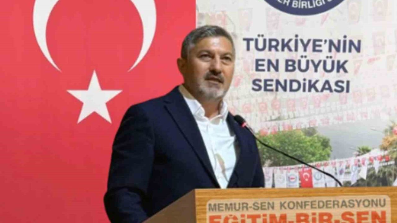 Eğitim Bir-Sen Şube Başkanı Uçak, "15 Temmuz’da vatan ve millet düşmanlarına izin vermedik, vermeyeceğiz"