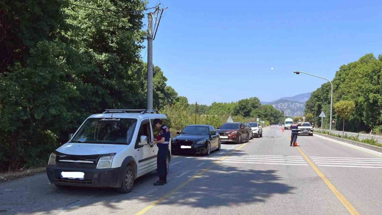 Haziran ayında jandarma ekiplerince 213 kişi tutuklandı