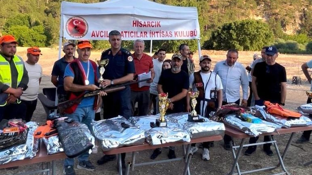 Hisarcık’ta atış yarışması düzenlendi