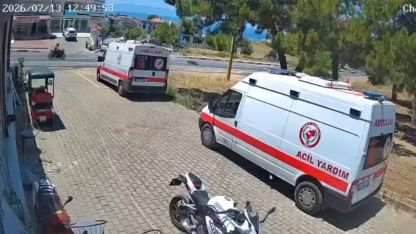 İzmir’de ölümlü kaza anı kamerada