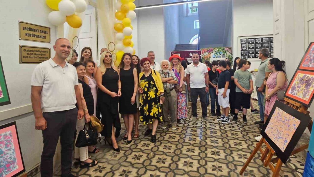 İzmir’in tarihi okuluna hayırsever ve gönüllü desteğiyle modern kütüphane