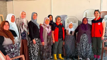 Kadın çiftçilere yönelik eğitimler sürüyor