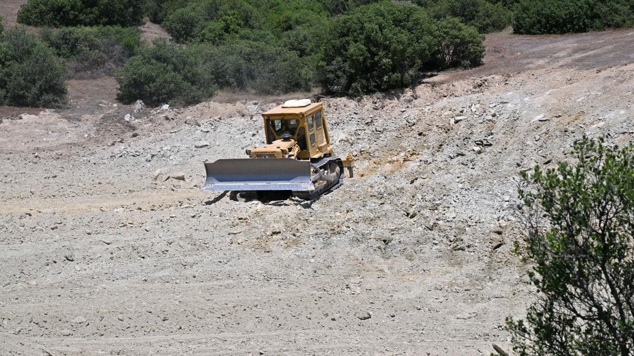 Köprübaşı’na can suyu olacak gölette sona yaklaşıldı