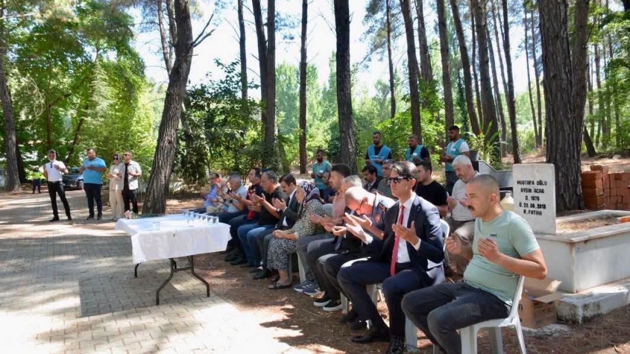 Köyceğiz’de şehitler için duada bulunuldu