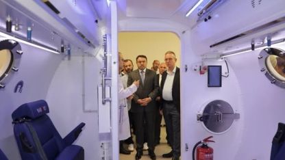 Kütahya’da hiperbarik oksijen tedavisi dönemi başladı