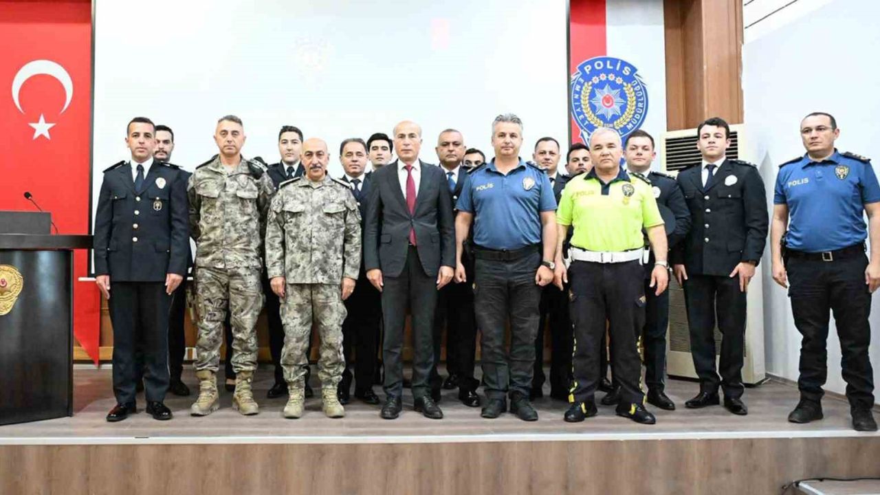 Muğla Emniyetinde rütbe terfi töreni