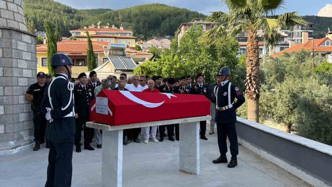 Muğla’da vefat eden gazi törenle son yolculuğuna uğurlandı