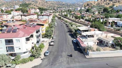 Nazilli Aydoğdu Mahallesi’nde sıcak asfalt yatırımı