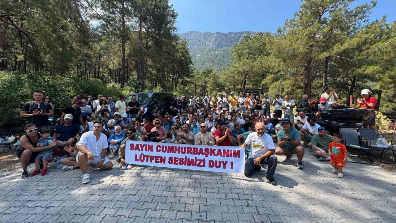Ölüdeniz’de pilotlar uçuşları durdurdu