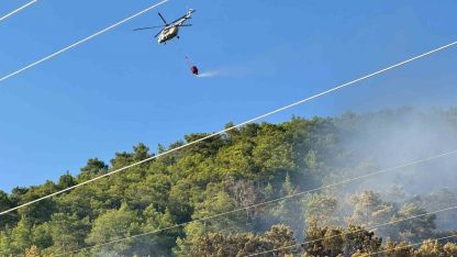 Ortaca’daki orman yangını kontrol altına alındı