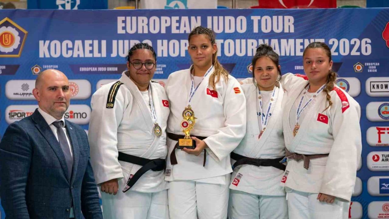 Salihlili judoculardan, Avrupa Kupası’nda çifte şampiyonluk