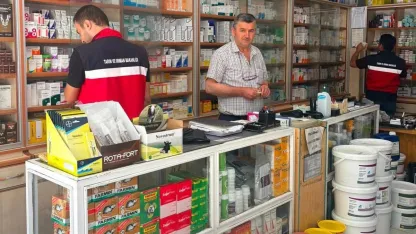 Simav’da veteriner hekim klinikleri denetlendi