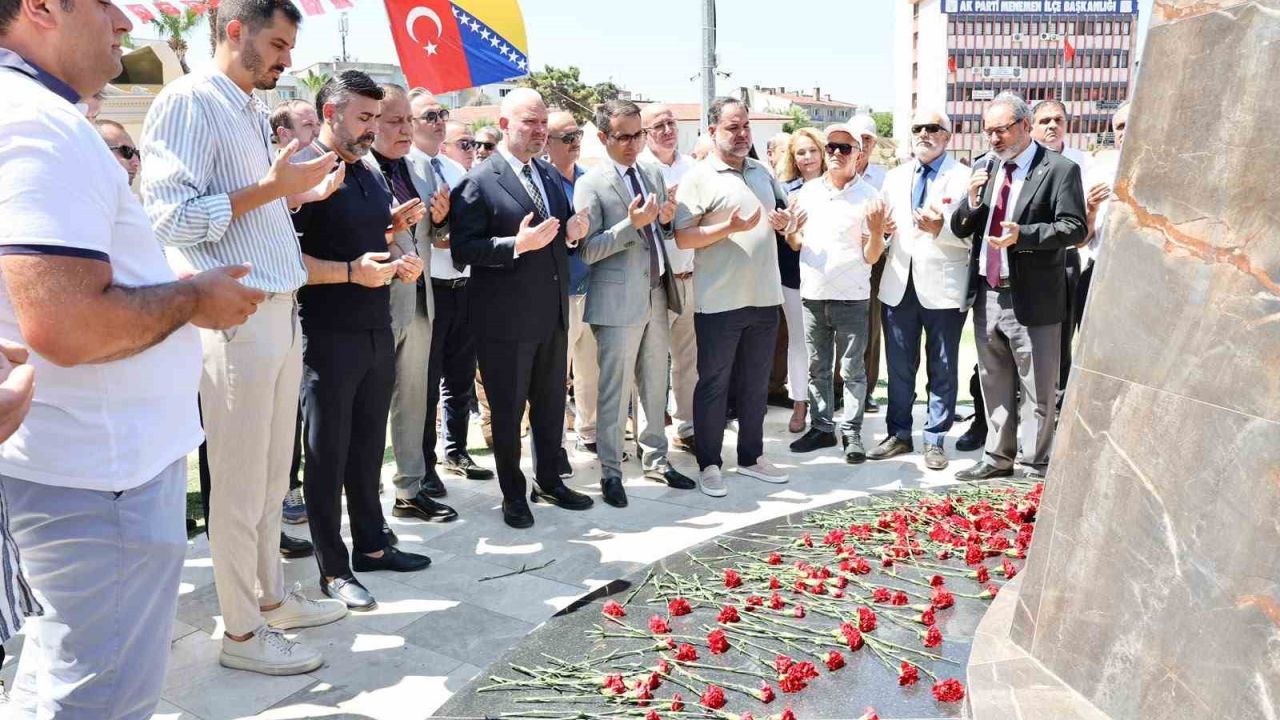 Srebrenitsa Soykırımı kurbanları, Menemen’de anıldı