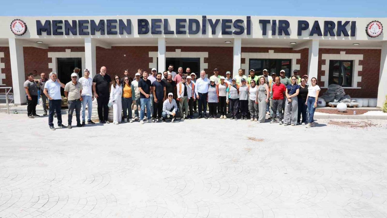 Uzun yol şoförlerine Menemen’de otel konforunda tesis