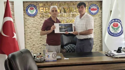 Yasav, Türkiye birincisi İsmail Aybey’i ağırladı
