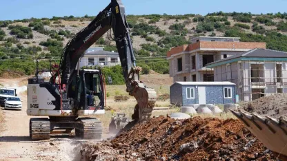 Yatağan’da yeni yerleşim birimine kanalizasyon hizmeti
